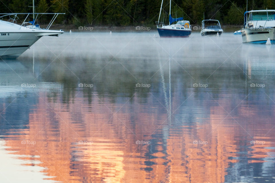 Sunrise at the lake