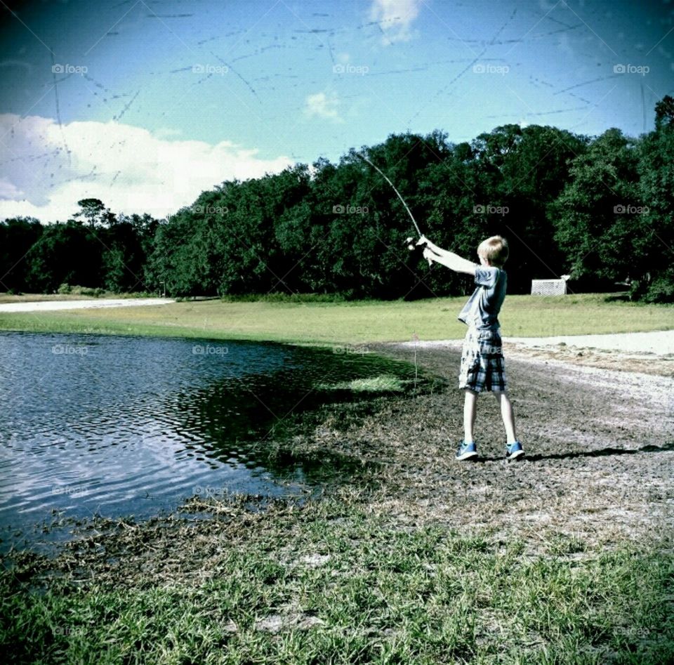 lakelife. bub fishing