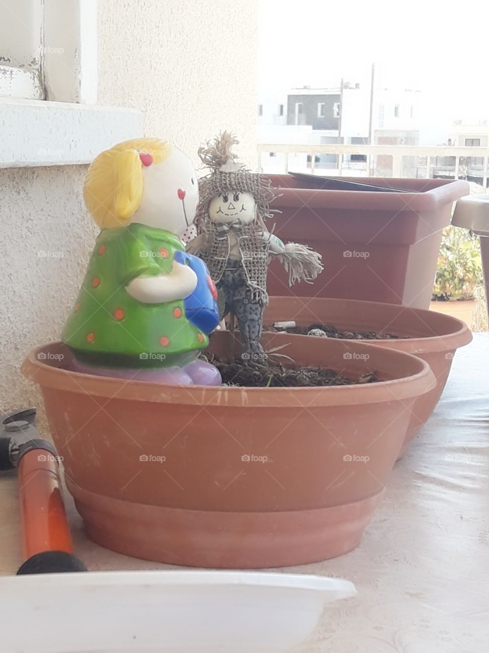 decoration in the pot
