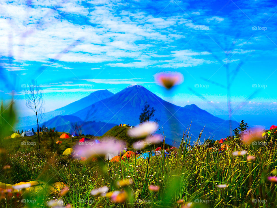 Mount Prau is located in Central Java, Indonesia
