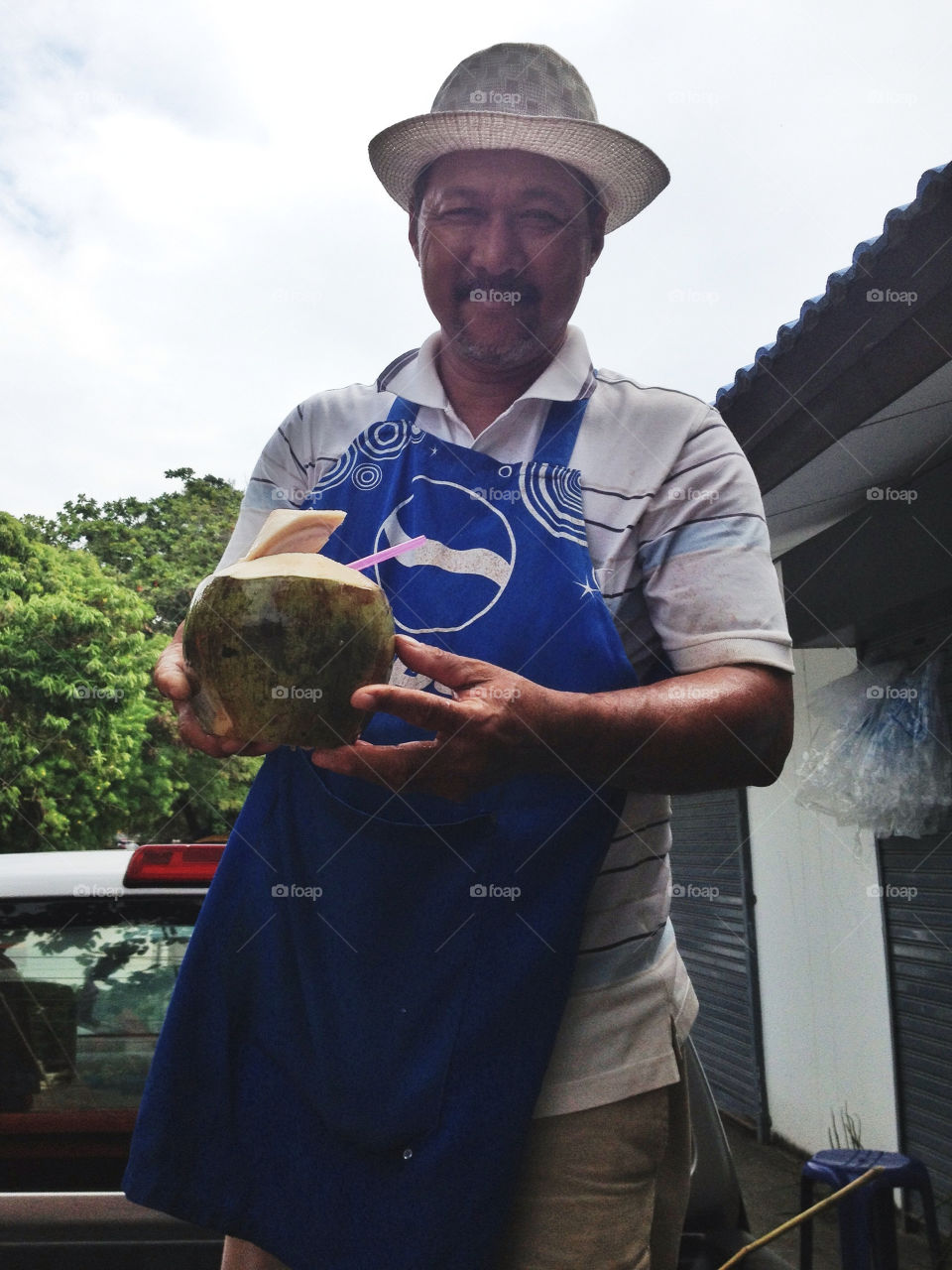 Coconut Seller