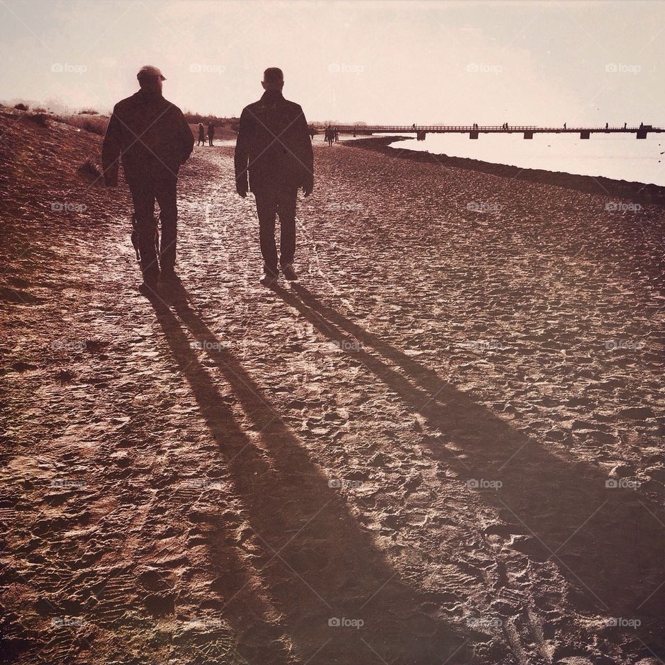 Beach strollers.