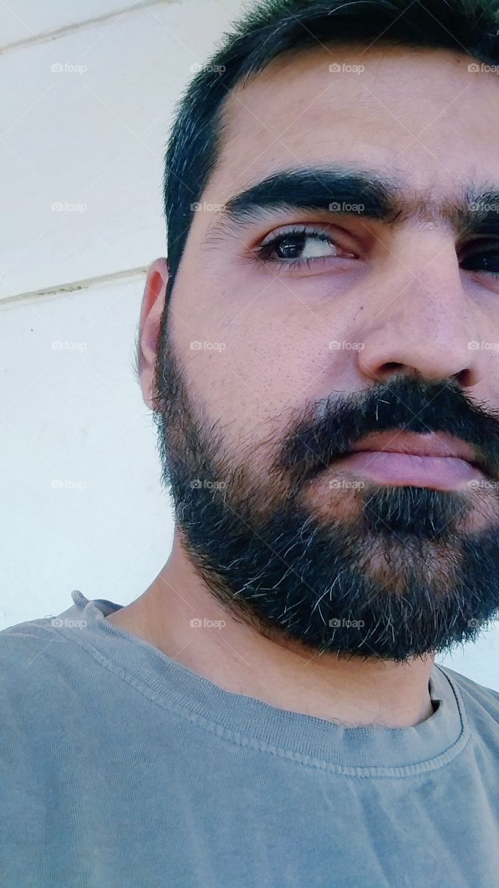 Stranger With Doubtful Eye Sight