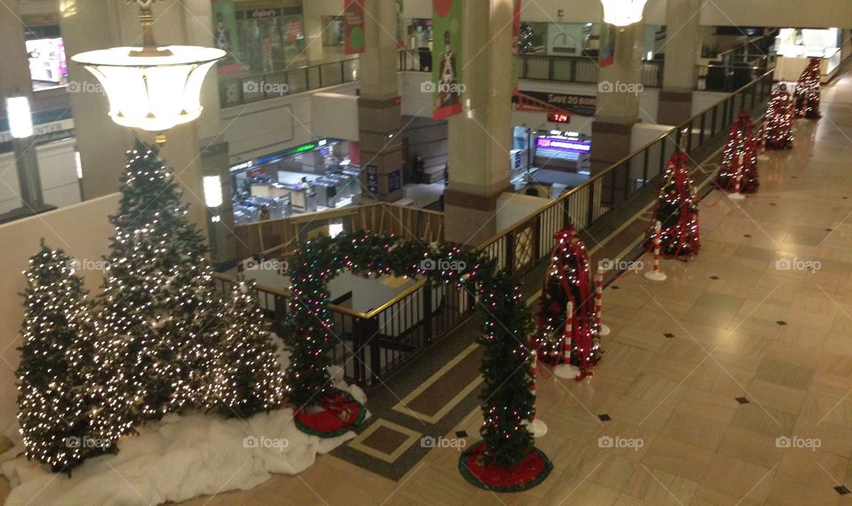 Christmas at Tower City, Cleveland, Ohio
