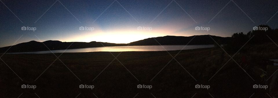 Sunset, Landscape, Dawn, Lake, Water