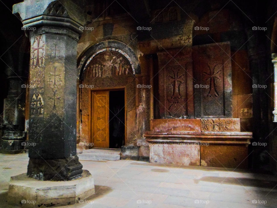 church in achtarak in armenia