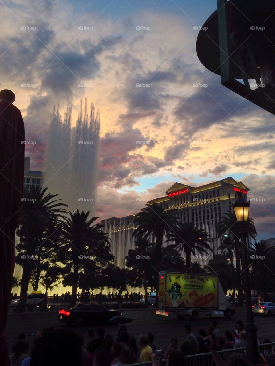 Vegas sunset