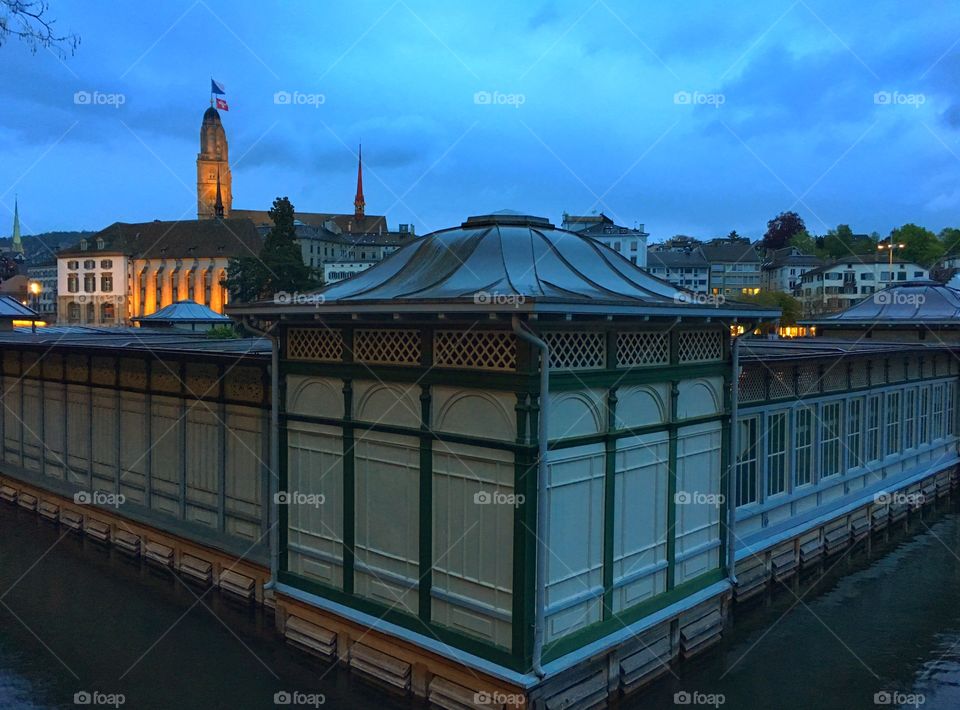 Zurich cityscape 