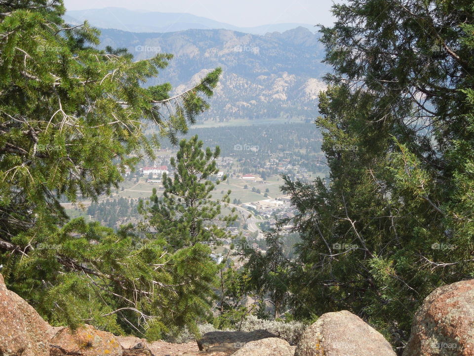 Rocky Mountain from above
