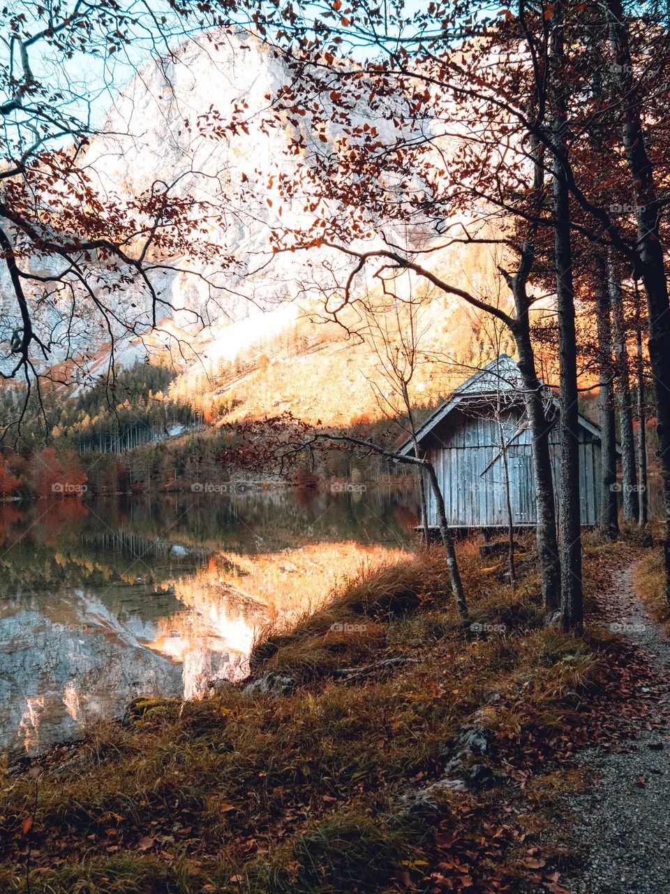 Autumn at the lake