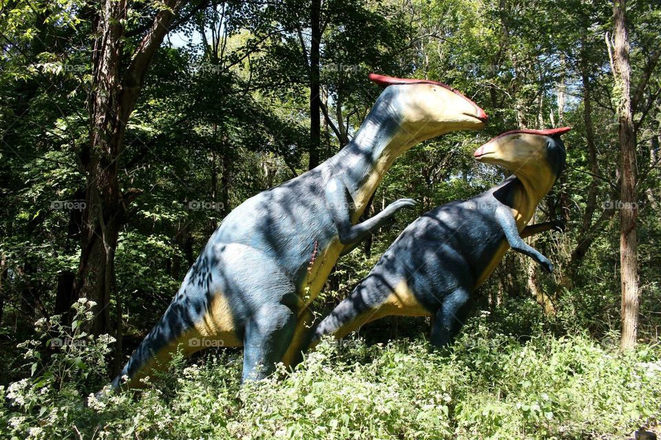 Brachylophosaurus at Dinosaur World in Cave City, KY