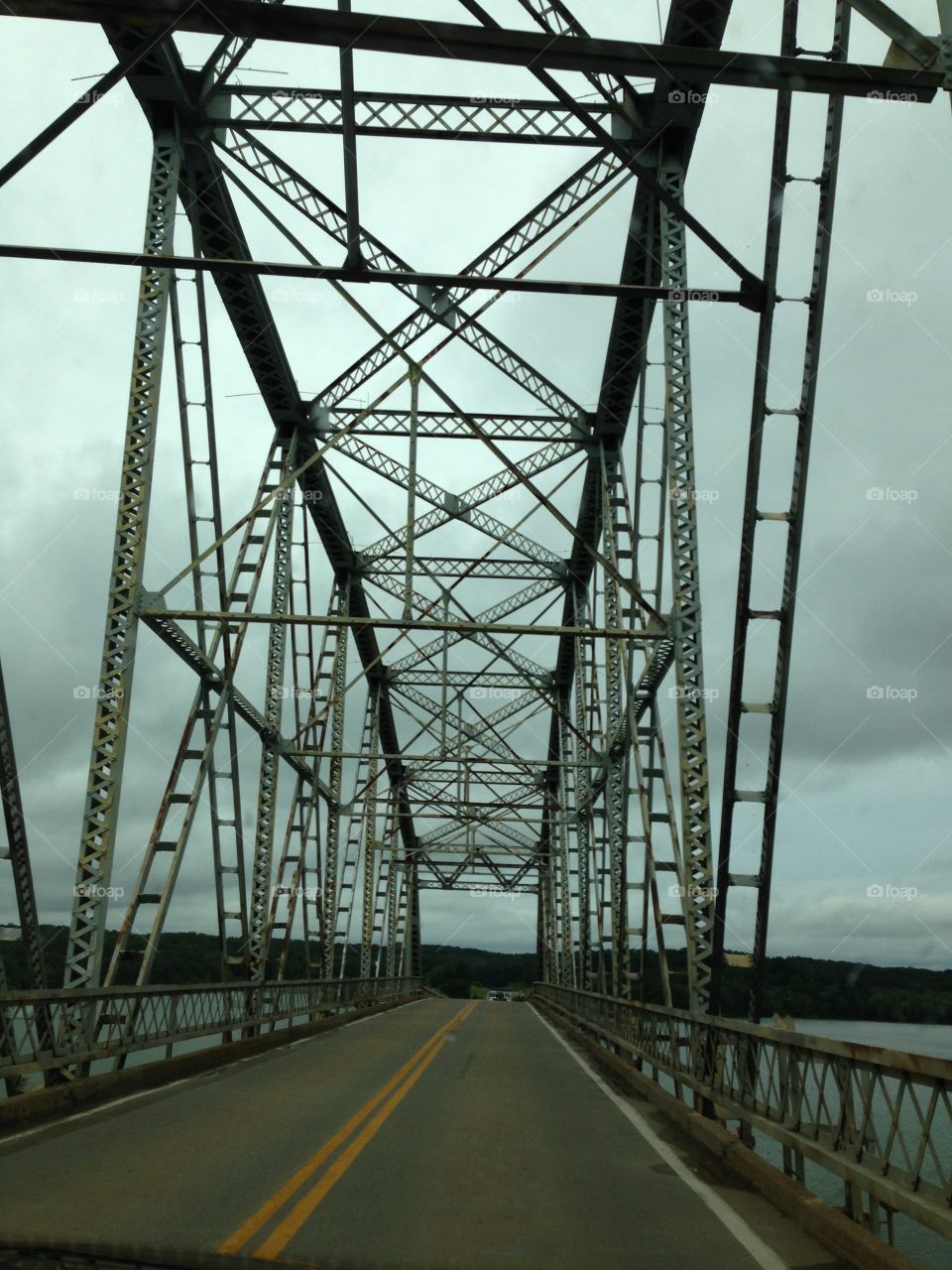 Kentucky bridge. Land between the lakes in Kentucky