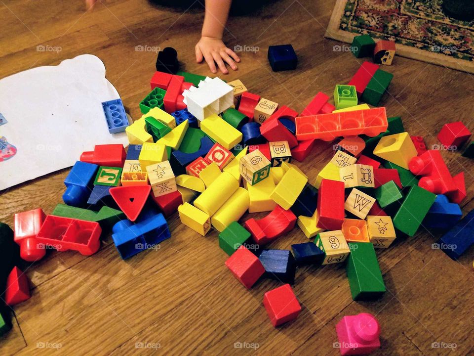 Legos and blocks