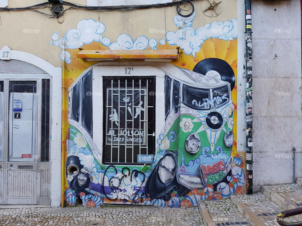 Street art in Lisbon