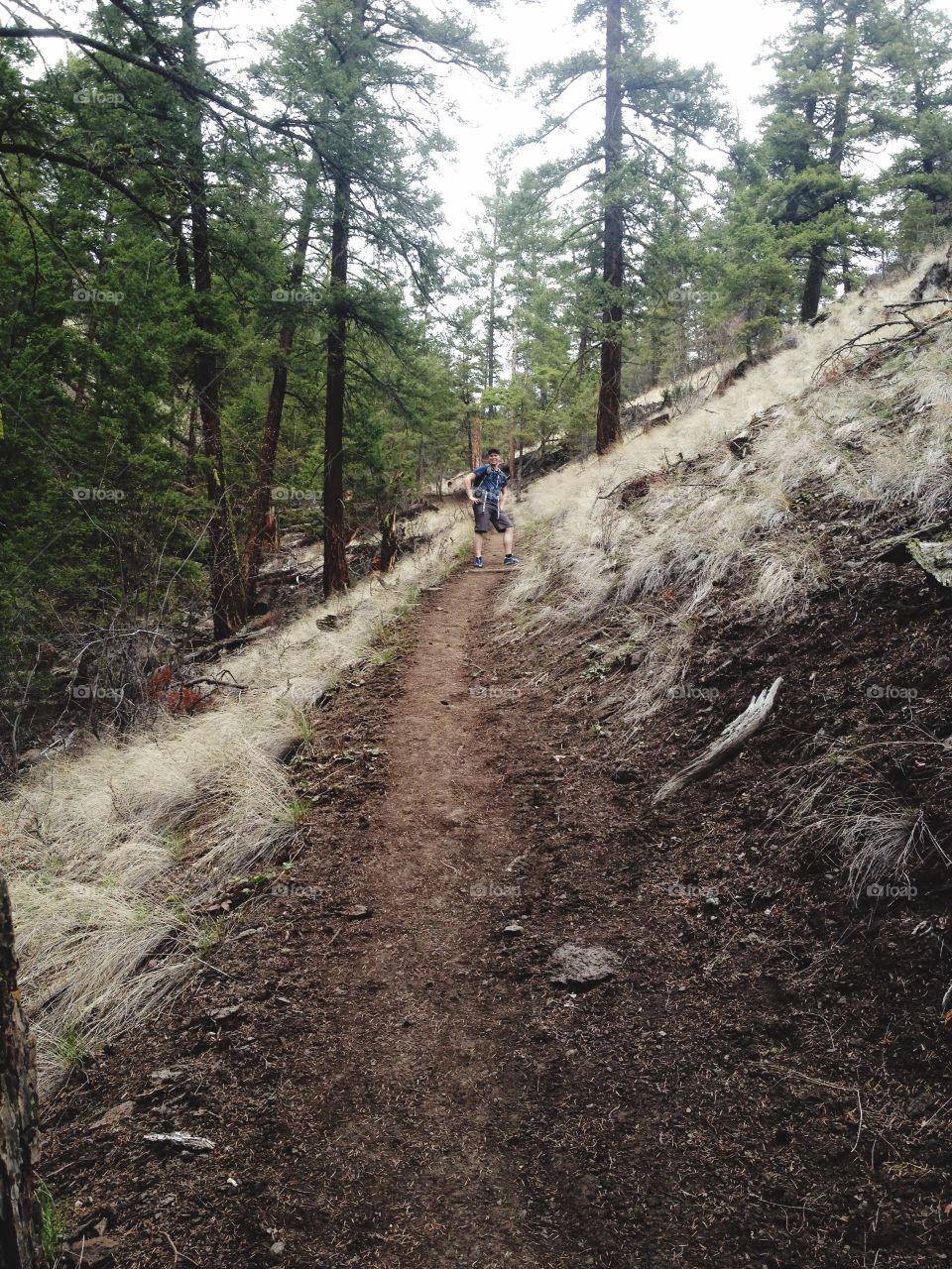 Hiking with a buddy! 