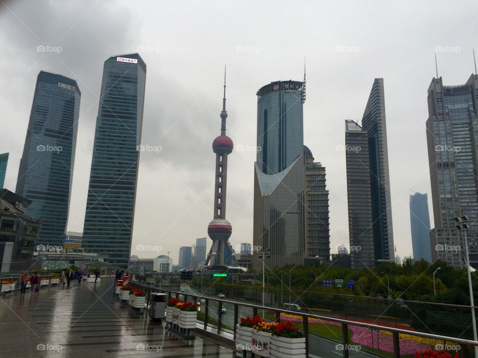 Shanghai skyline