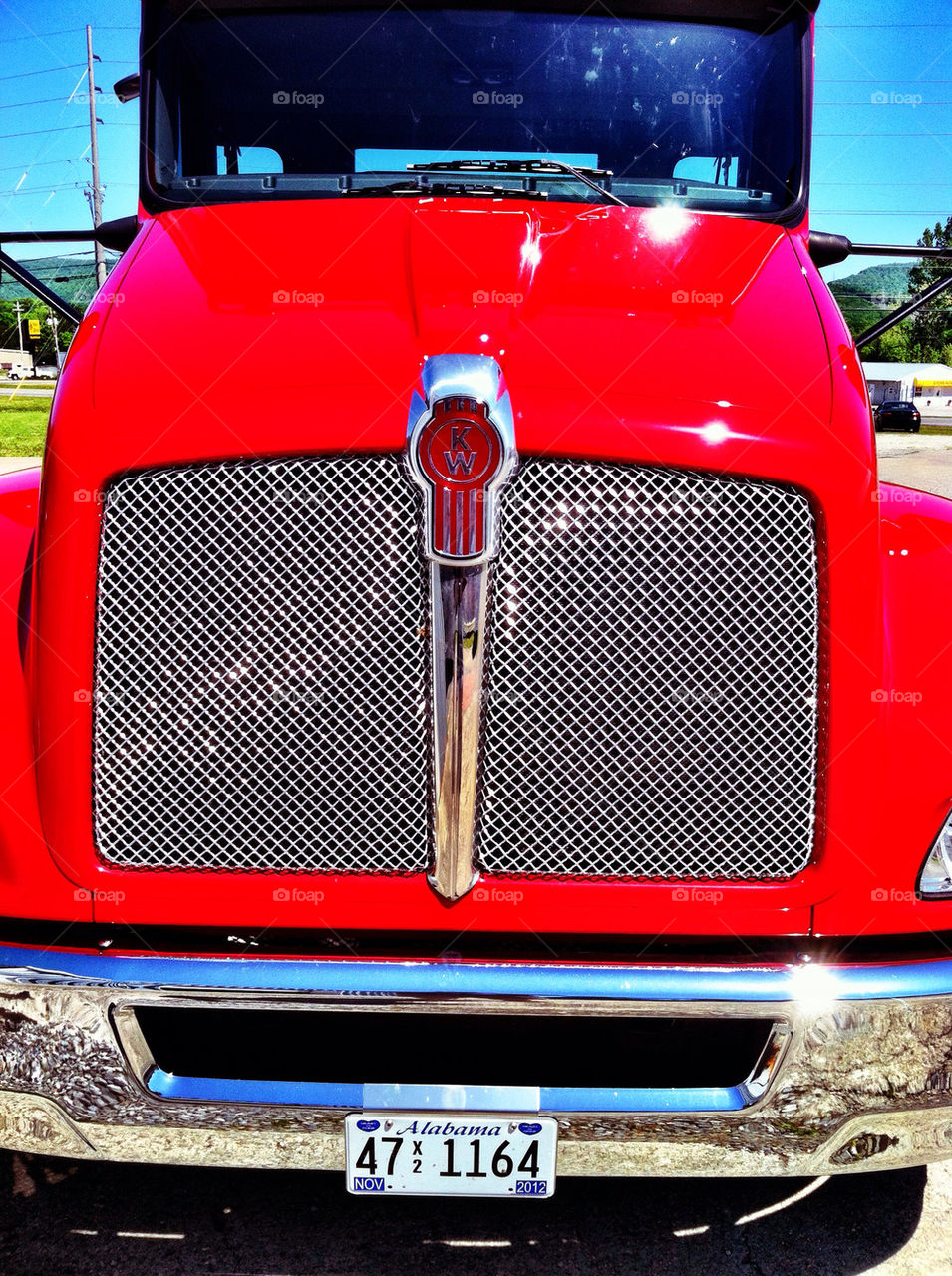 red bright truck chrome by wmm1969