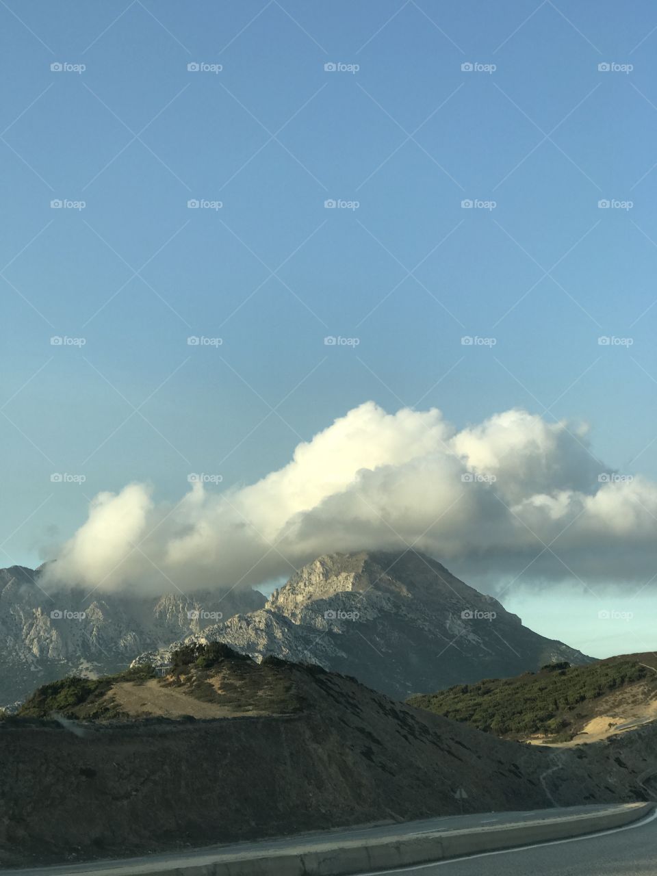 Mountain sky and cloud 