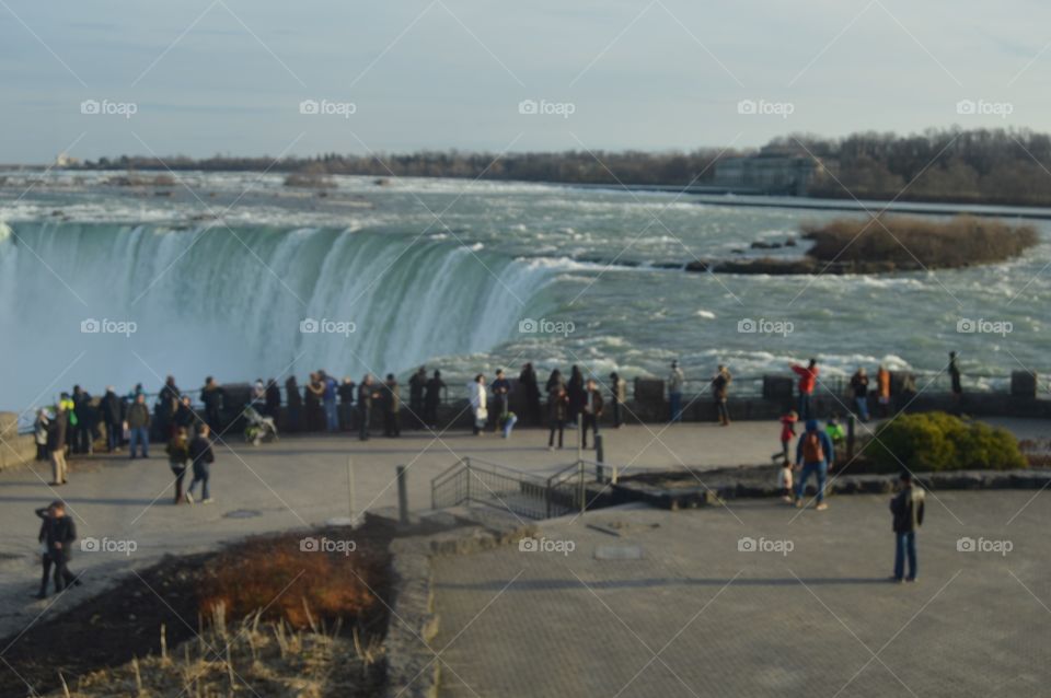 Niagara Falls people 