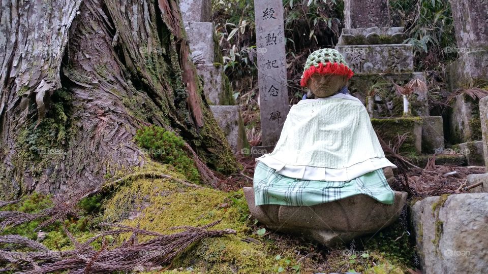 Jizō statue in Okunoin