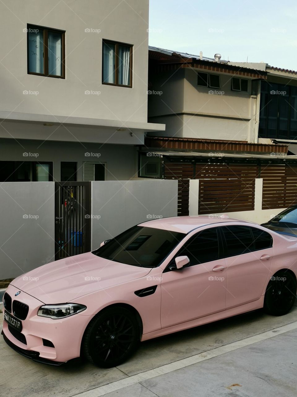 Pink car, Barbie style.