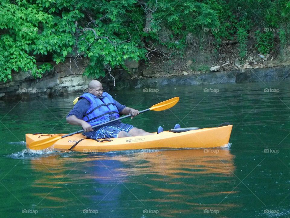 Canoe, Kayak, Water, Recreation, Paddle