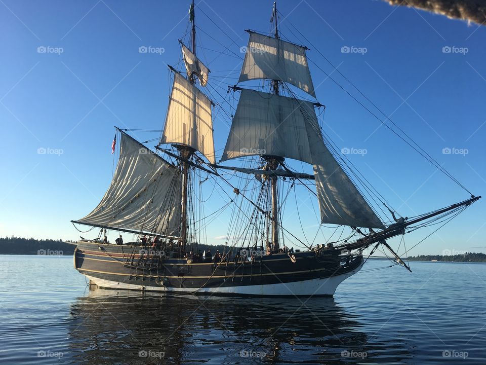 The beauty in sailing