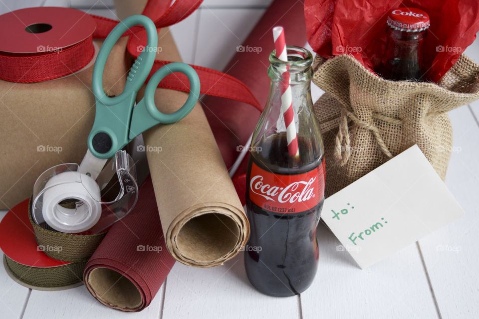 Christmas Wrapping Station