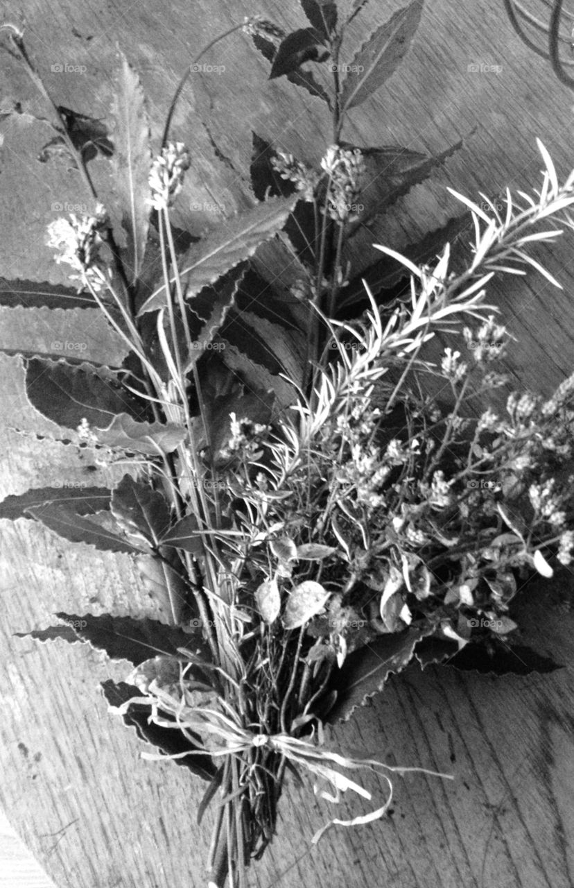 Herbalists flower arrangement 