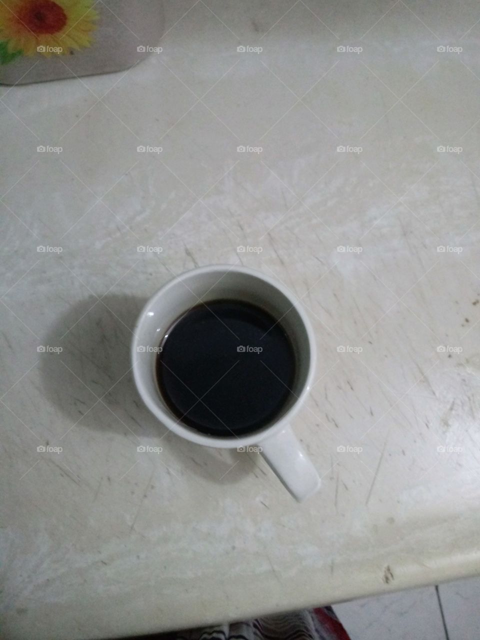 rico cafe negro con paladar y aroma