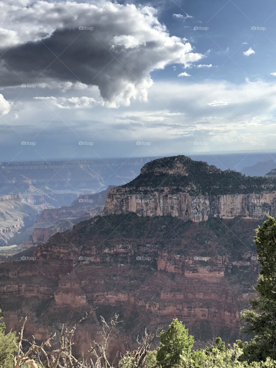 Storm over Grand Canyon 
