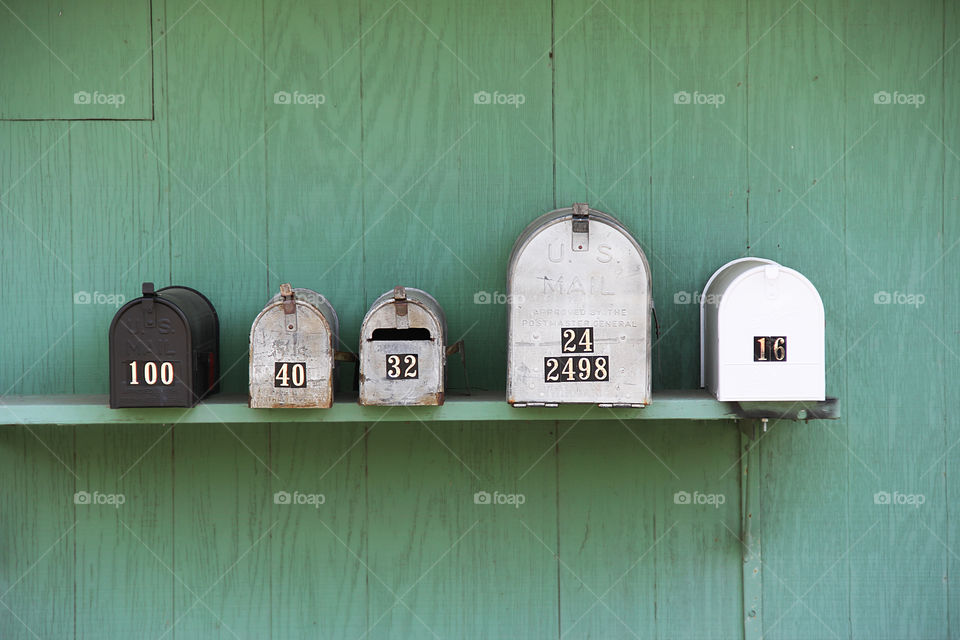 Old mailboxes 