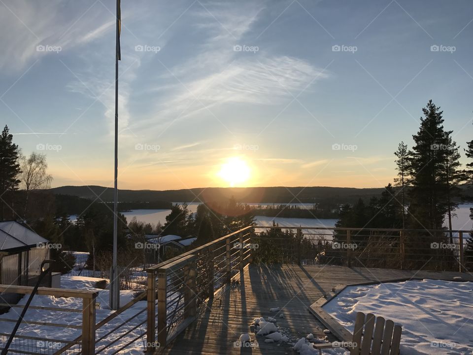 Sunset in Värmland