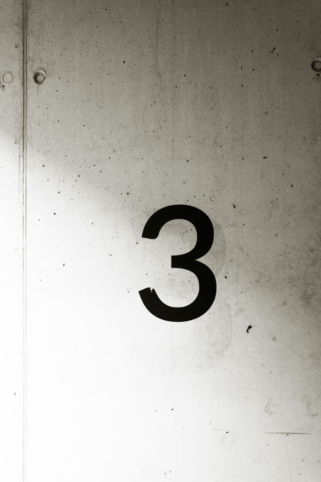 Number three 