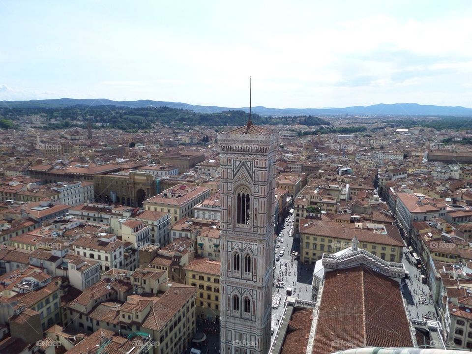 Florence Italy rooftop