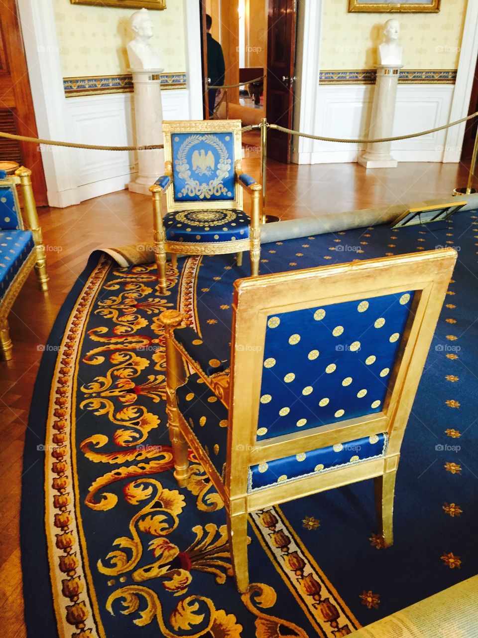The Blue Room The White House