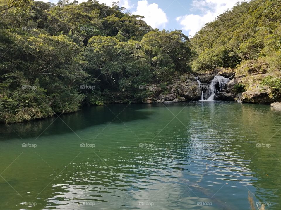 Waterfall in Okinawa Prefecture
