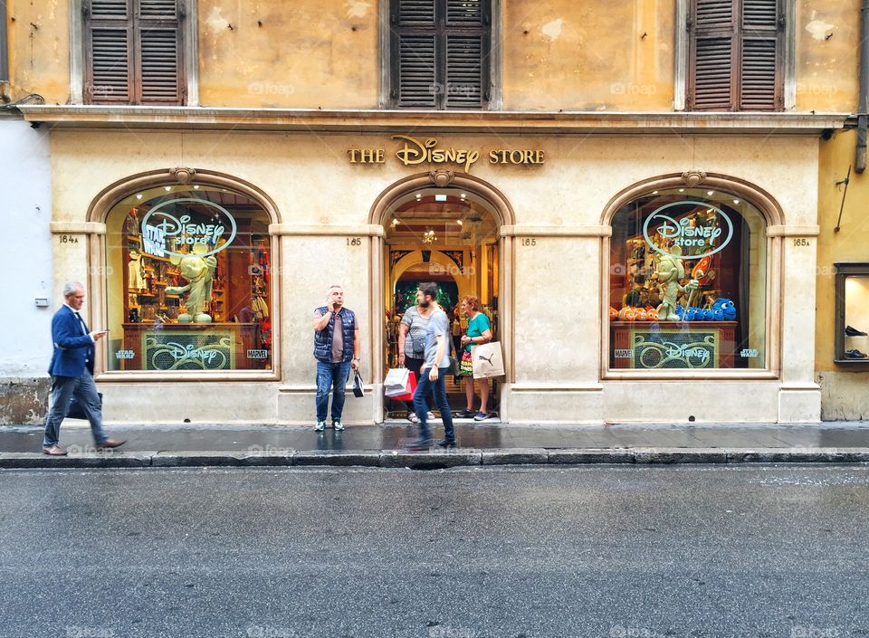 The Disney Store in Rome
