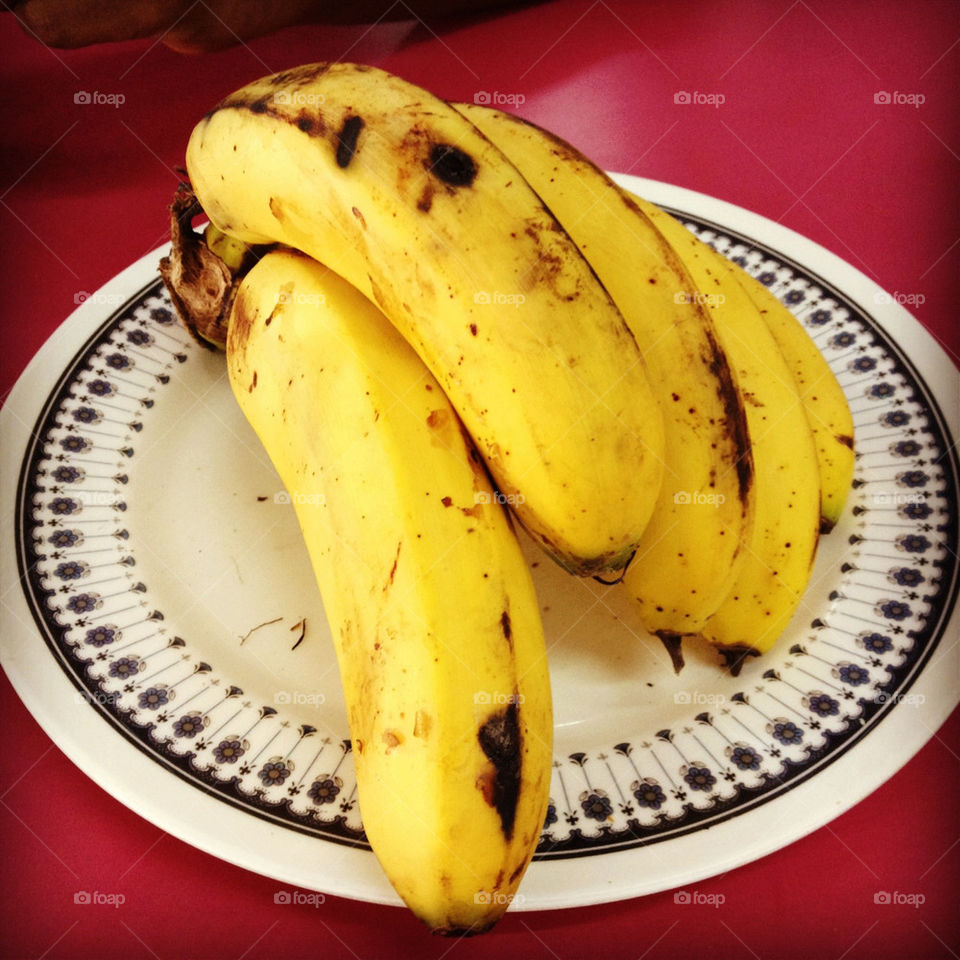 yellow food banana fruits by abipriya19