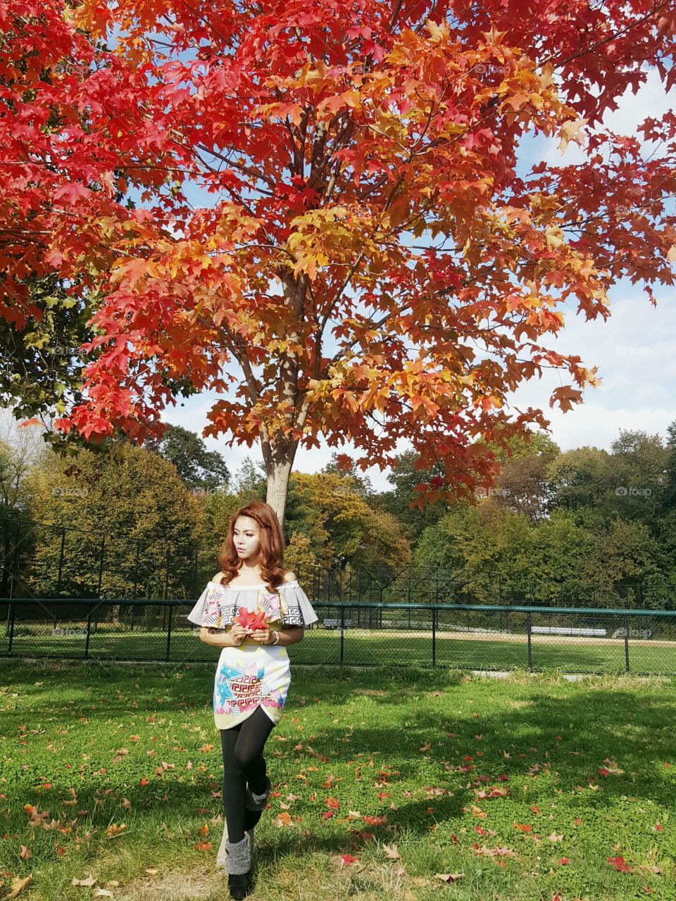 Autumn in New York City.