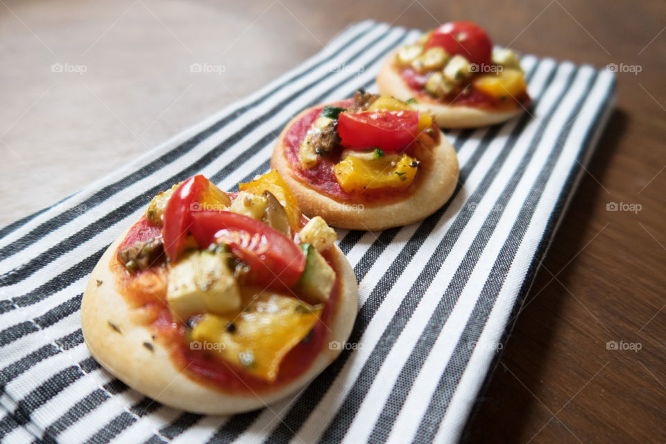 Mini pizzas 