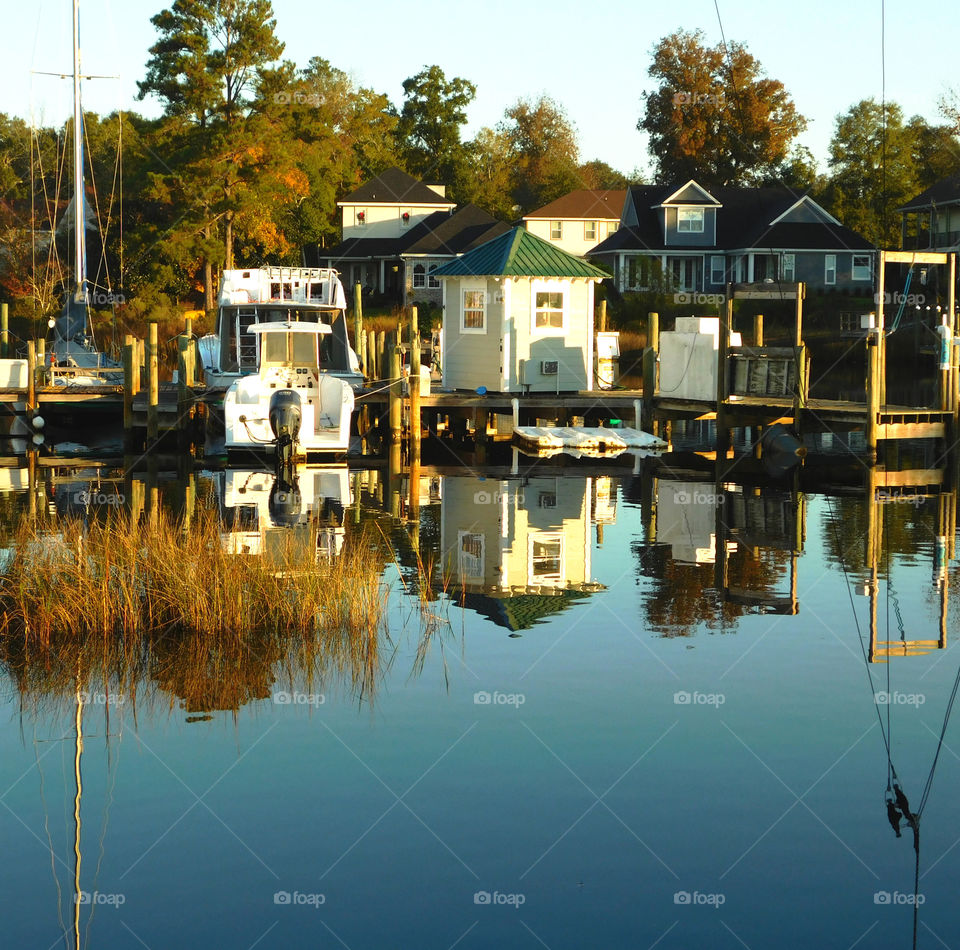 Morning Delight!
A reflection of Marina Landscape after the sunrise!