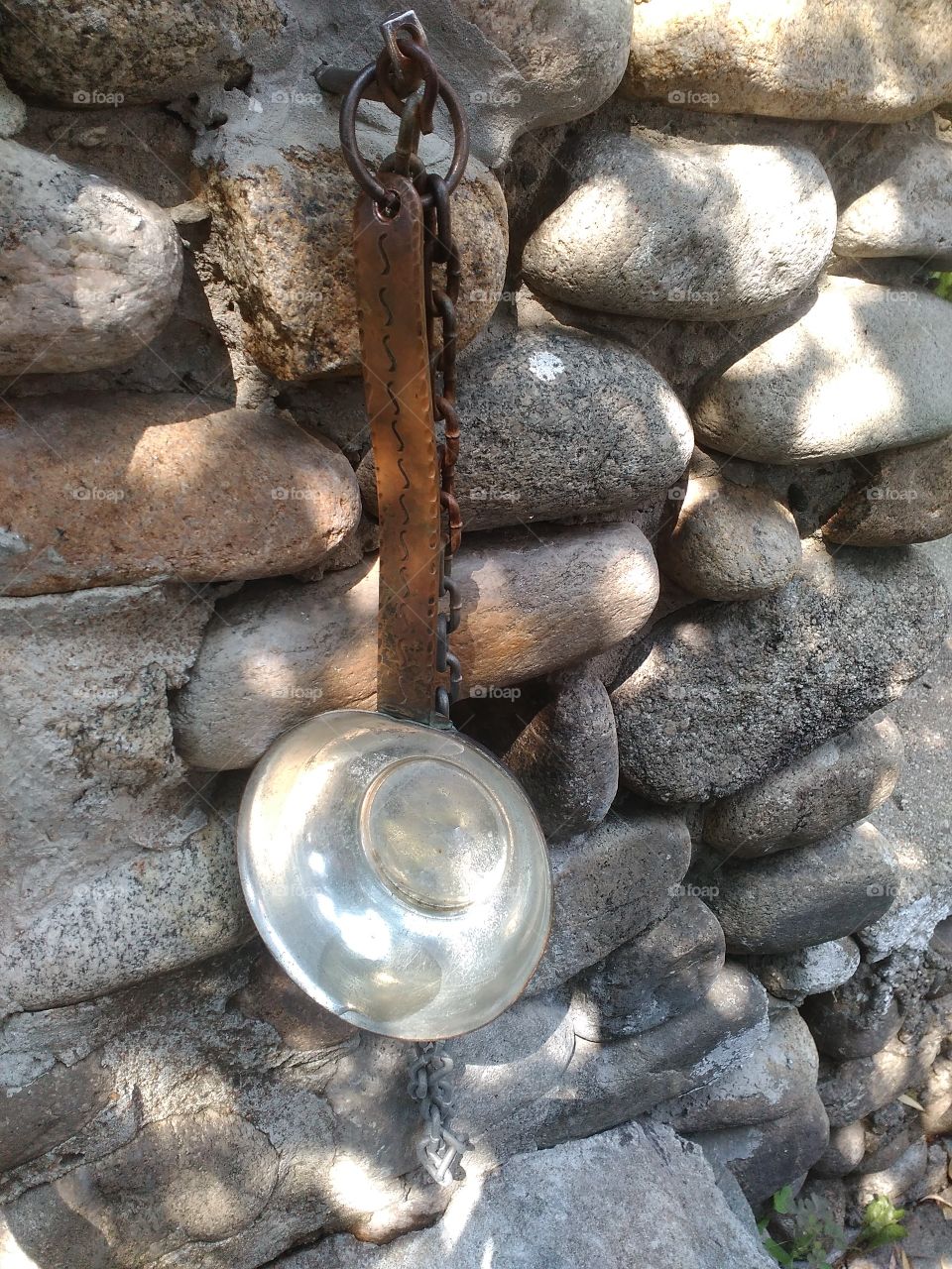 stone and spoon