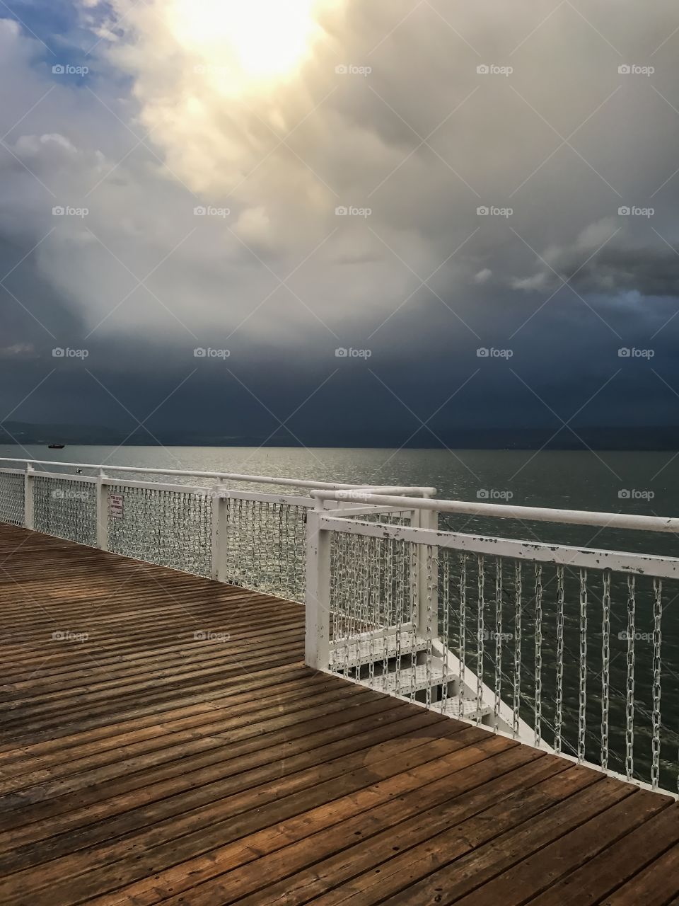 Seascape - Sea of Galilee in Israel 