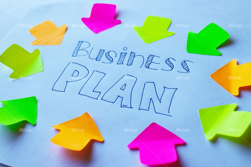 Colorful business plan