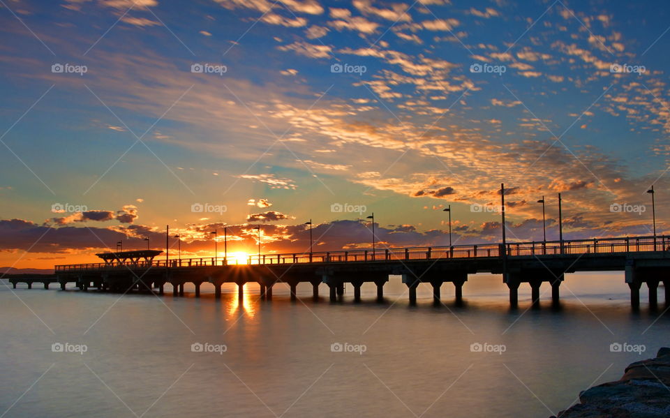 sunset in south East Queensland