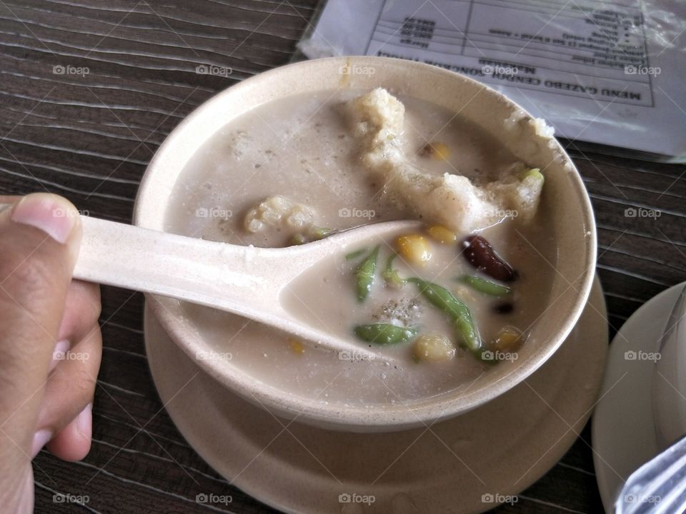 Cendol Jagung & Kacang Merah
