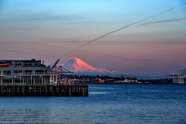 Mount Rainier from Seattle