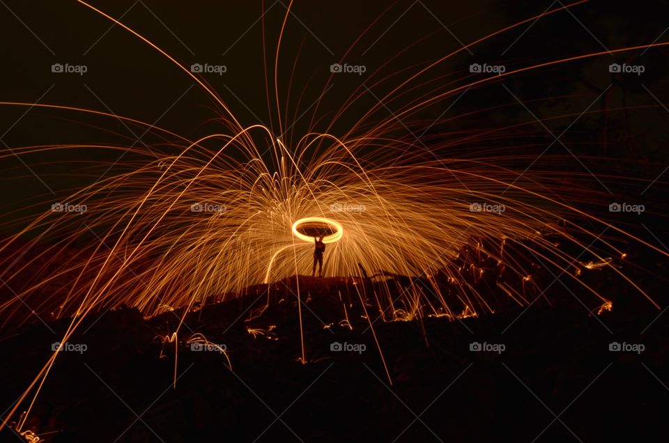 playing steelwool in the midnight
 happy holiday
