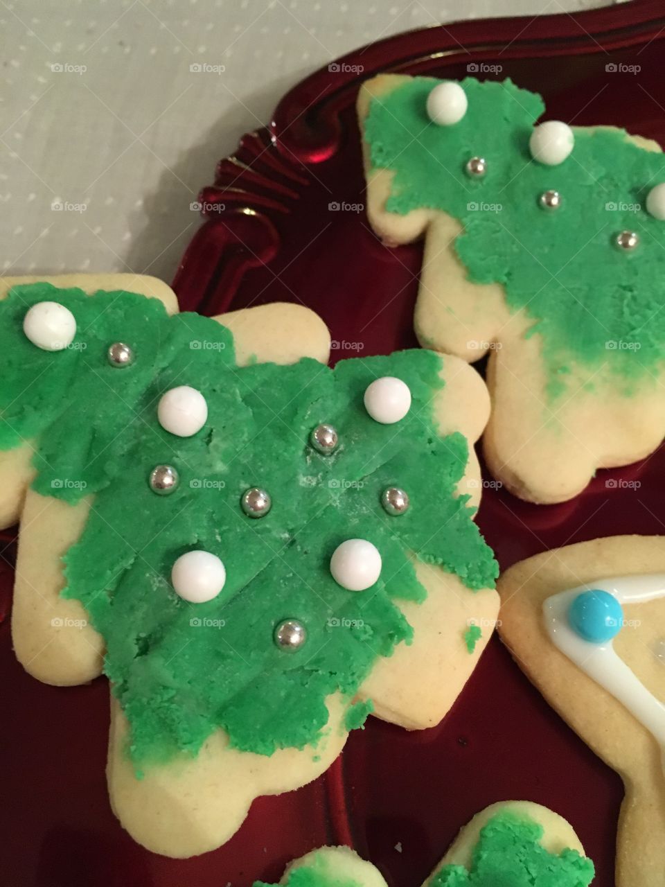 Sugar cookies are a must for Christmas.